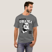 バラック・オバマの2012年のワイシャツ Tシャツ (正面フル)