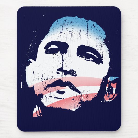 バラック・オバマのmousepad マウスパッド (正面)
