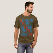 バラック・オバマのTシャツ(スタイル、女性、子供男性へ) Tシャツ (正面フル)
