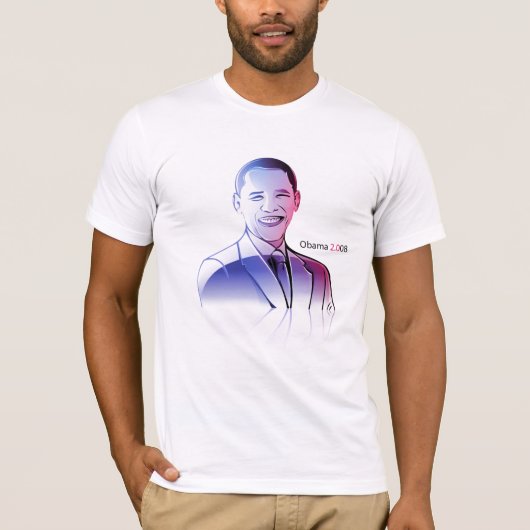 バラック・オバマのTシャツ Tシャツ (正面)