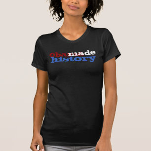 バラック・オバマのYes私達はTシャツを望みました Tシャツ