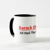 バラック・オバマは、すべてSeizerを呼びます!  コーヒー・マグ マグカップ (正面左)