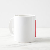 バラック・オバマオハイオ州のマグ コーヒーマグカップ (正面左)