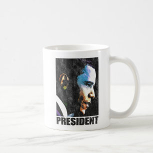 バラック・オバマ大統領のヴィンテージ コーヒーマグカップ