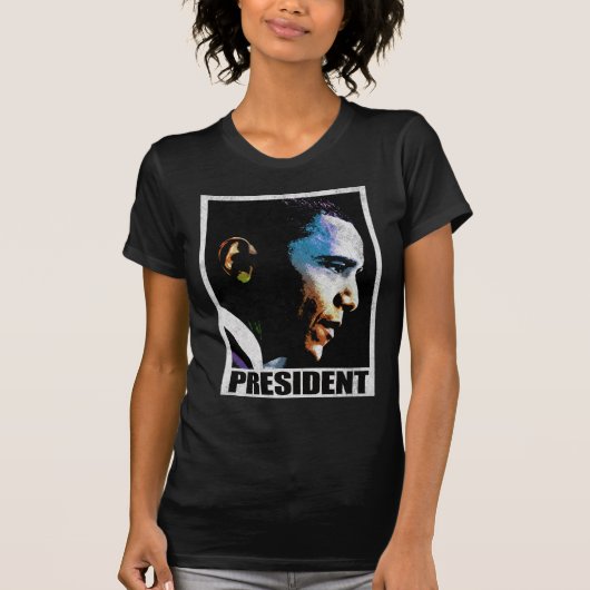 バラック・オバマ大統領のヴィンテージ Tシャツ (正面)