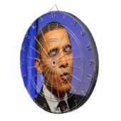 バラック・オバマ大統領の中心点 ダーツボード (正面右)