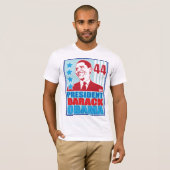 バラック・オバマ大統領のTシャツ Tシャツ (正面フル)