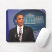バラック・オバマ大統領は発表をします マウスパッド (マウス)