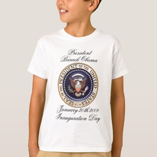 バラック・オバマ大統領 Tシャツ (正面)