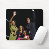 バラック・オバマ家族 マウスパッド (マウス)