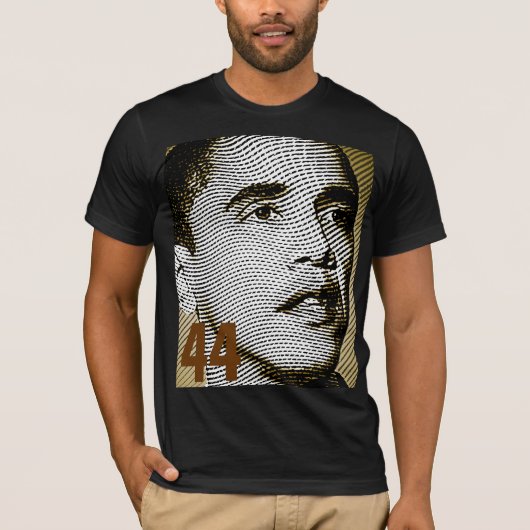 バラック・オバマ第44米国の大統領-就任式 Tシャツ (正面)