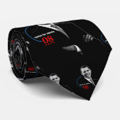 バラック・オバマ08のための皮肉屋-タイ ネクタイ (ロール)