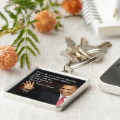 バラック・オバマ2012年を選んで下さい キーホルダー (側面)