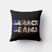 バラック・オバマ2012米国の大統領の再選 クッション (裏面)