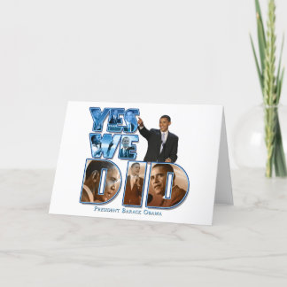 バラック・オバマ カード
