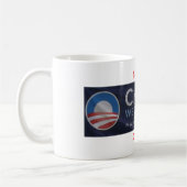 バラック・オバマ コーヒーマグカップ (左)