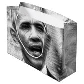 バラック・オバマ ラージペーパーバッグ (裏面アングル)