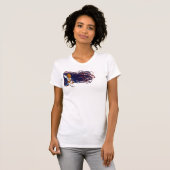 バラック・オバマ-ロックスター Tシャツ (正面フル)