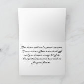 バラック・オバマ-卒業カードM カード (内部)