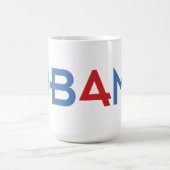 バラック・オバマ、第44大統領 コーヒーマグカップ (中央)