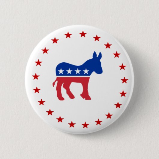 バラック・オバマ 缶バッジ (正面)