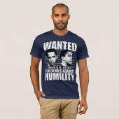 バラック・オバマ-謙遜に対する罪 Tシャツ (正面フル)