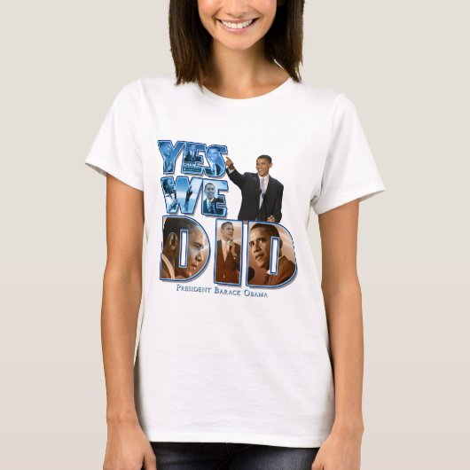 バラック・オバマ Tシャツ (正面)