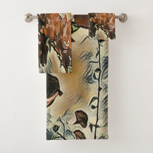 バラツリーアートバスタオルセット バスタオルセット (インサイチュ)