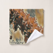 バラツリーアートバスタオルセット バスタオルセット (ウォッシュタオル)