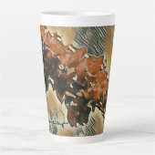 バラツリーアート カフェラテマグ (正面)