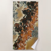 バラツリーアート ビーチタオル (正面)