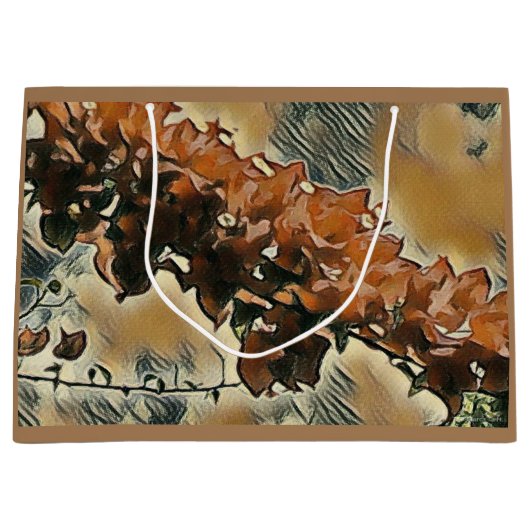 バラツリーアート ラージペーパーバッグ (正面)