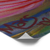 バラディベリーダンサービューティフルアートポスタープリント ポスター (角)