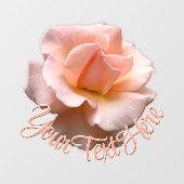 バラデカールパーソナライズされたワイルドバラウィンドウ貼り ウィンドウサイン (シート)