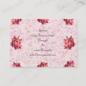 バラデコフローリスト名刺 名刺 (裏面)