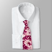 バラデジタル迷彩柄パターン ネクタイ (タイ)