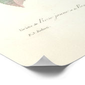 バラデュベンガールキャンバスプリント ポスター (角)