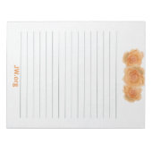 バラトップ40ページの固定JW ノートパッド (正面)