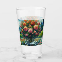 バラトピアリーバンゴッホスタイルバラフローラピンク