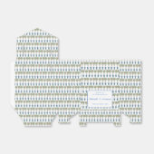 バラトピアリーブルーとホワイトジンジャージャー フェイバーボックス (折り畳みなし)