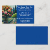 バラトピアリープラント子供部屋ショップ販売Etsy 名刺 (正面/裏面)