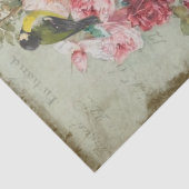 バラトレーナントピンクローズ&バードデクページ 薄葉紙 (詳細)