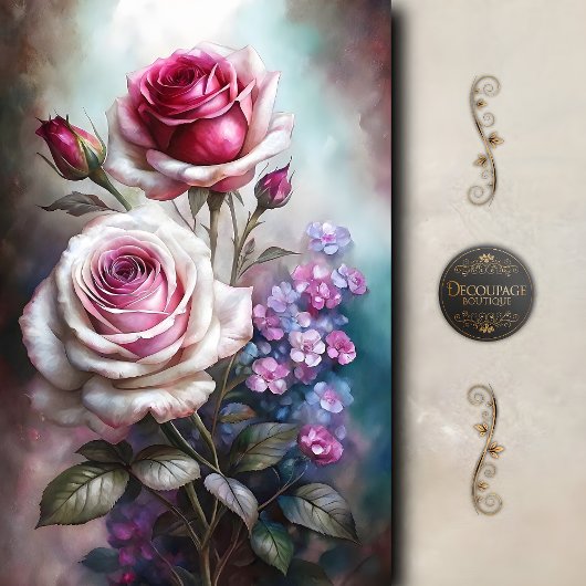 バラトワイライトガーデンデクページ 薄葉紙