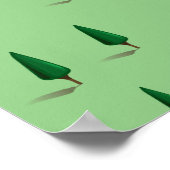 バラトンハンガリーの地図 ポスター (角)