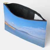 バラトンブルー – コスメティックバッグ アクセサリーポーチ (見開き)