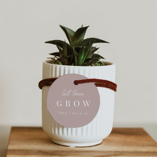 バラトープ |愛が植物や種子を育てる フェイバータグ