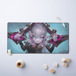バラトーンゲームデスクマット | キュートなヴァンパイアをテーマにした デスクマット
