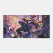 バラトーンゲームデスクマット | キュートなヴァンパイアをテーマにした デスクマット (正面)