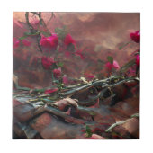 バラトーンズファンタジーグラフィック抽象芸術アート タイル (正面)