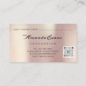 バラドリップグリッター体マッサー気にジQRCODEロゴ 予約カード (裏面)